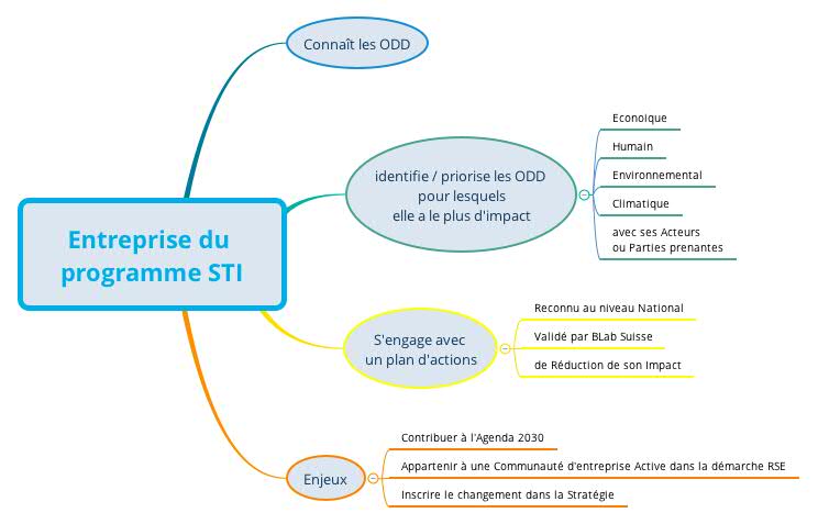Entreprise du programme STI Programme Swiss Triple Impact National Suisse Objectifs du développement Durable Agenda 2030